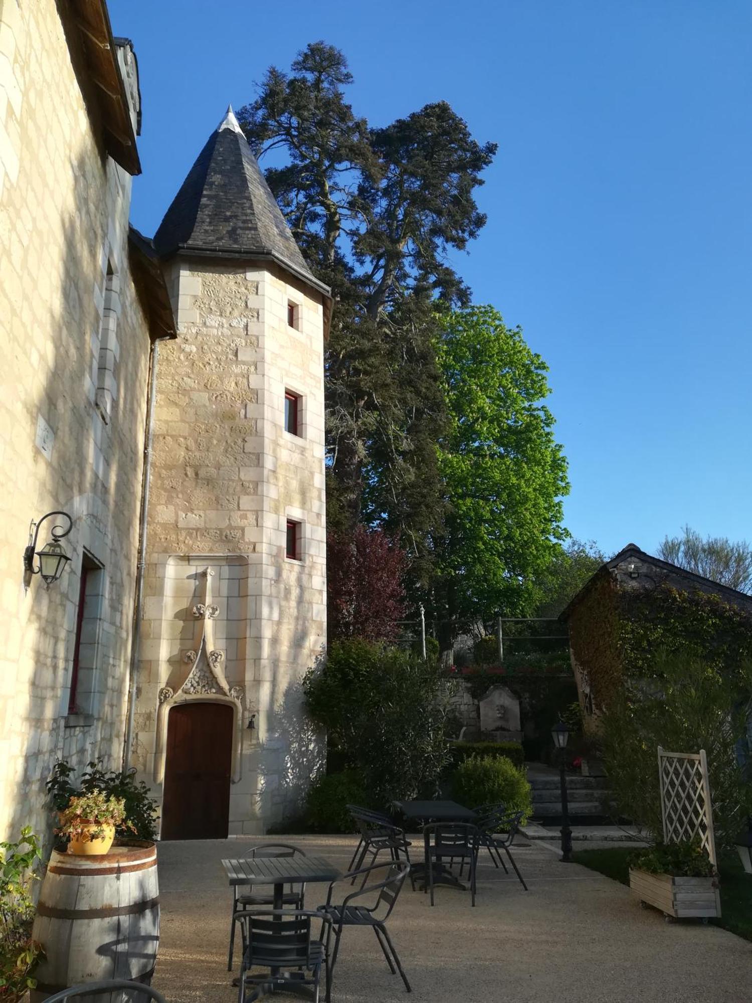 Manoir De L'Abbaye Acomodação com café da manhã Seuilly Exterior foto